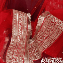 Load image into Gallery viewer, net dupatta,dupatta,phulkari dupatta,banarasi dupatta,white dupatta,dupatta online,organza dupatta,bridal dupatta,black dupatta,gold dupatta,silk dupatta,pink dupatta,red dupatta,cotton dupatta,velvet dupatta,silver dupatta,heavy dupatta,dupatta for women,ajrakh dupatta,green dupatta,chiffon dupatta,yellow dupatta,purple dupatta,maroon dupatta,chikankari dupatta,ruffle dupatta,blue dupatta,off white dupatta,dupatta for lehenga,white cotton dupatta,cotton dupatta online,navy blue dupatta,silk dupatta online,