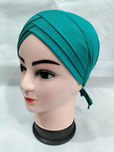 Load image into Gallery viewer, ninja cap hijab online,hijab cap with bun,fancy hijab caps,hijab bonnet,hijab inner caps online,scarf with cap,hijab with inner cap,scarf inner ca