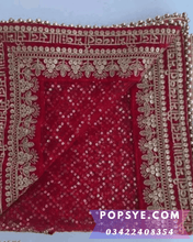 Load image into Gallery viewer, Net dupatta design 2026, latest net dupatta styles, embroidered net dupatta, bridal net dupatta design, fancy net dupatta for weddings, heavy work net dupatta, party wear net dupatta, Pakistani net dupatta trends, Indian net dupatta online, soft net dupatta designs, net dupatta with lace border, designer net dupatta collection, luxury net dupatta styles, net dupatta for lehenga, net dupatta for salwar kameezred net dupatta,affordable net dupatta, net dupatta 