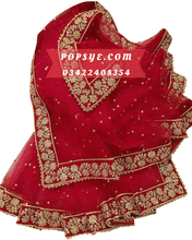 Load image into Gallery viewer, net dupatta red,net dupatta red colour,net dupatta online,red color net dupatta,red colour net dupatta,red dupatta net,red net bridal dupatta,red net chunni,red net dupatta for bride,red net dupatta for lehenga,red net dupatta online,red net dupatta with golden border,Net dupatta design 2026, latest net dupatta styles, embroidered net dupatta, bridal net dupatta design, fancy net dupatta for weddings, heavy work net dupatta, party wear net dupatta, Pakistani net dupatta trends, Indian net dupatta online,