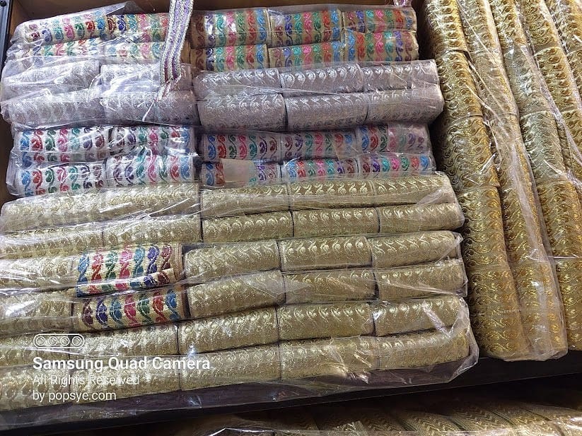 Embroidered lace trim wholesale sale