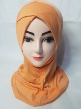 Load image into Gallery viewer, hijab bonnet,hijab inner caps online,scarf with cap,hijab with inner cap,scarf inner cap,hijab net caps,criss cross hijab cap,underscarf bonnet,cap on hijab,black hijab cap,under hijab bonnet,hijab and cap,silk hijab cap,hijab cap price,hijab volumizer cap,hijab hats online,lace hijab cap,hijab swim cap,head scarf cap,hijab and hat