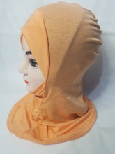 Load image into Gallery viewer, ninja hijab cap,net hijab caps,ninja cap hijab online,hijab cap with bun,fancy hijab caps,hijab bonnet