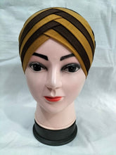 Load image into Gallery viewer, scarf inner cap,hijab net caps,criss cross hijab cap,underscarf bonnet,cap on hijab,black hijab cap,under hijab bonnet,hijab and cap