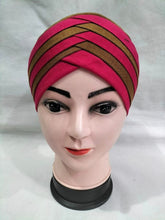 Load image into Gallery viewer, scarf inner cap,hijab net caps,criss cross hijab cap,underscarf bonnet,cap on hijab,black hijab cap,under hijab bonnet,hijab and cap