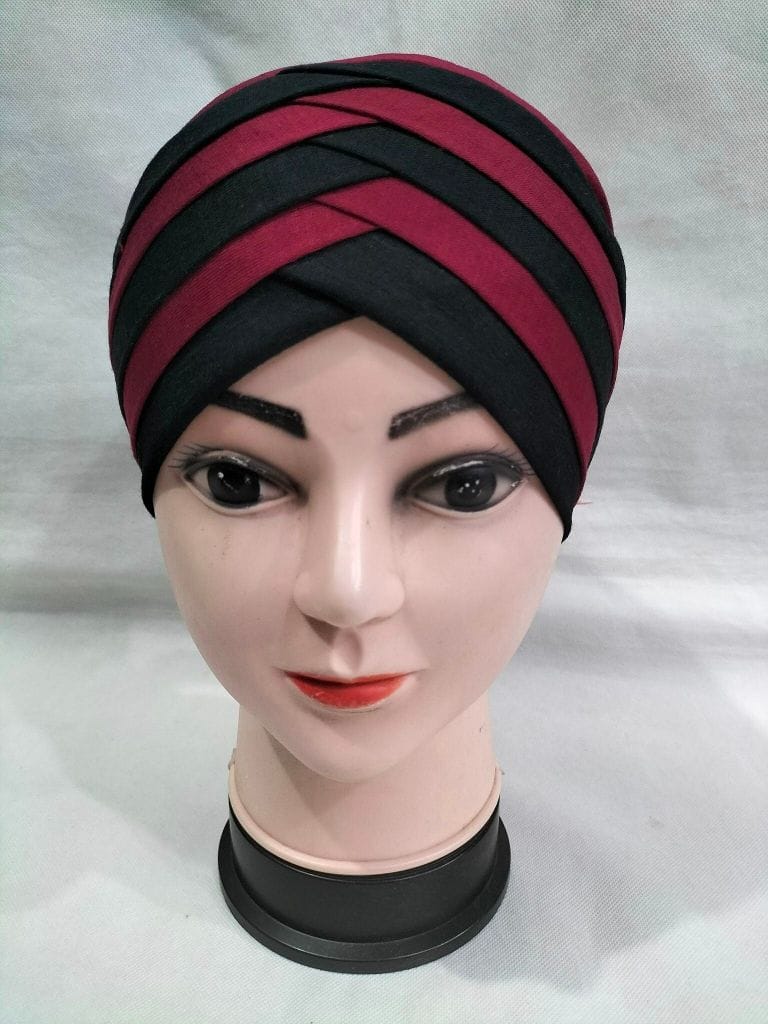 closed hijab cap