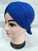 Load image into Gallery viewer, ninja cap hijab online,hijab cap with bun,fancy hijab caps,hijab bonnet,hijab inner caps online,scarf with cap,hijab with inner cap,scarf inner ca