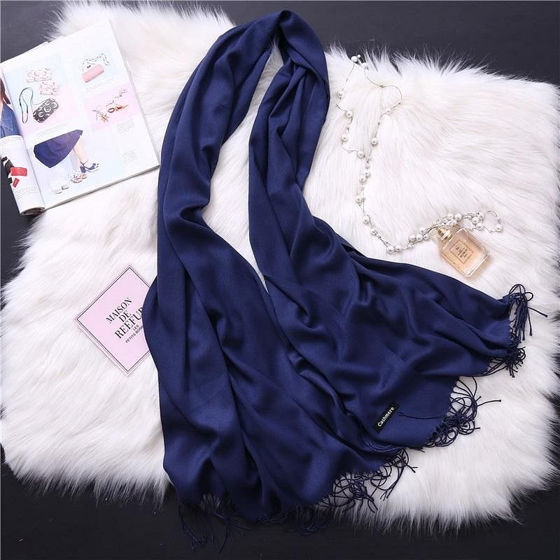 Navy Blue Scarves for women mufflers butterfly scarf cashmere stole ladies woolen shawl lace scarf winter shawls and wraps black shawl wrap cotton stoles amazon scarves and wraps - popsye.com