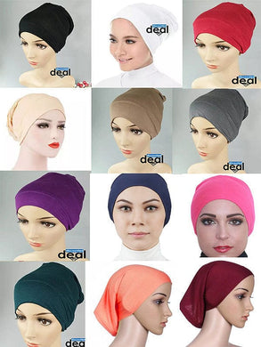 Pack of 12  Women hijab cap under scarf cap stylish hijab caps inner cap for hijab scarf cap hijab caps online underscarf hijab undercap hijab underscarf caps - popsye.com