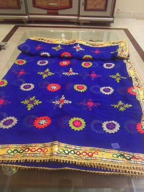 punjabi phulkari dupatta 2.5 meter for women Buy Online - popsye.com