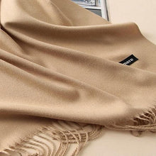 Load image into Gallery viewer, Beige Skin scarves for women muffler for women scarf cape shawl ladies scarf stole scarf scarves online - popsye.com