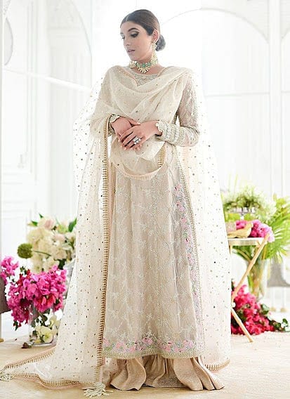 dupatta Tagged plain suit with banarasi dupatta popsye