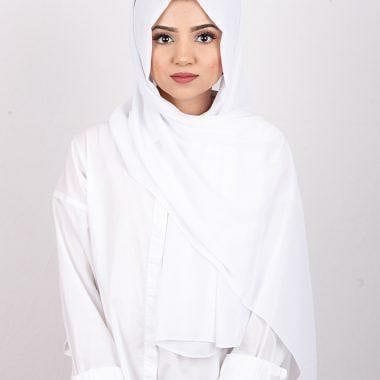 White scarf Scarves for womens  Stoles for womens scarf for womens shawls online scarves and stoles chiffon - popsye.com